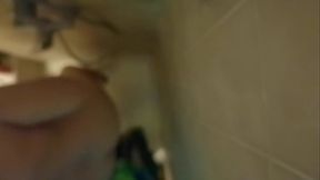 Spy on your beautiful Italian in the shower exclusive content