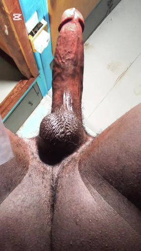 Horny BBC Big Guy Solo Complication