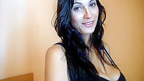 Married Hot Spanish Brunette Big Tits Curvy Busty Amazon Babe Rides Lucky Backpacker Huge Cock
