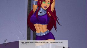 Horny Heroines Dance Off – Batgirl, Starfire & Supergirl Seduce Batman & Co.
