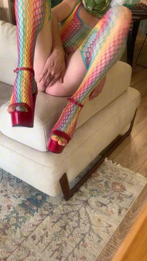 Spectacular moment from "Asian ladyboy with a very small dick"