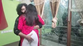 Madhu's ass&#x1F351; gets devoured in lustful Indian mallu couple's churidhar romp, her hot ass&#x1F351; pressed, kissed, and ravished.