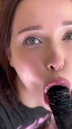 I Love Sucking so Much, but I Squirt with Toy.