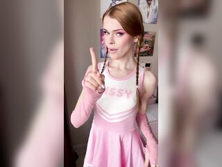 Teen Trans Beauty Doing Kawaii Dance