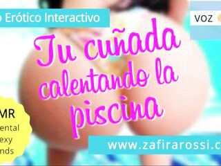 Tu Cuñada Argentina Se Quita La Calentura Un Dia De Calor - Relato Erótico Interactivo [ASMR Sounds]