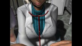 Busty Anime Nurses Suck Patient's Dick Hardcore With Big Tits Fetish