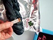 Sinnovator Kraken Double Depth Training Platinum Silicone Dildo - UNBOXING Bottomtoys