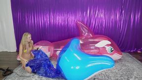 Lexy Inflates 2 Whales w Pump vHD