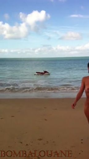 Nude at the beach