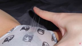Miss Hairy Pussy is Leaking Again tonight FPOV