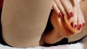 Office Adventure: A Close-Up Encounter with a XXL Dildo - Full Movie