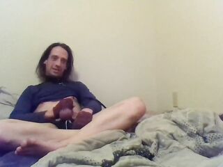 Solo Transgirl Pinching, Slapping And Pulling Her Own Petite Melons