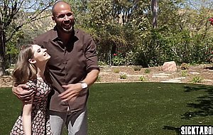 Jealous babe sucked a stepdads big dick with his wife