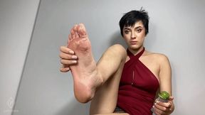 I will train your ass to fit my feet inside POV