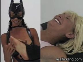 Catwoman Has A Tickle Prisoner