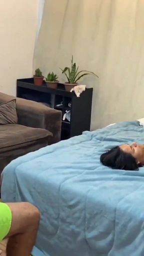 Stunning moment from &quot;We were hired to have sex in front of the subscriber! Part 3&quot;