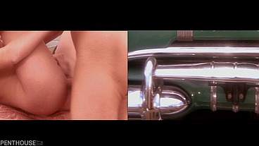 Shawna Lenee Gets Hot for Cars and Dicks