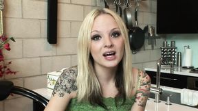 A big black cock in the ass for a sexy blonde milf