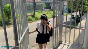 HOT LATINA SURPRISES FUCKED AND LEAVES SPEECHLESS