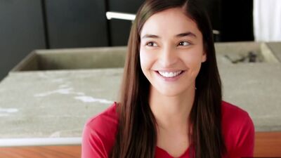 Emily Willis and Jax Slayher take turns deepthroating BBC in reverse cowgirl position