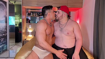 The three biggest dicks in Brazil went into that fat ass (complete trilogy)
