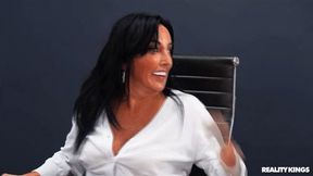 Slutty IT Girl Gets MILF Bossed