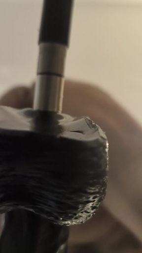 Dildo fucks me hard