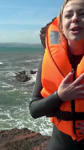 Life Jacket JOI Neoprene Tease, Denial & Countdown Cum
