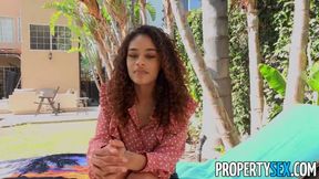 Attractive Real Estate Agent Comes with Perks