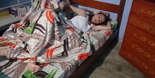Wake up Whore, You Must Spread Your Legs and Attend to Your Male Who Comes to Impregnate You, She Was Lying Down and I Woke He