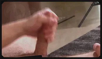 Hunky Soldier's Solo Jerking Show