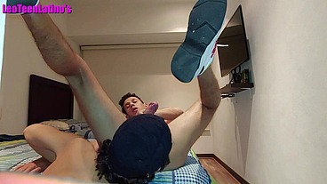 CUCKOLD TWINK SERIES: I defiled the mouth of your dear virgin fiancé