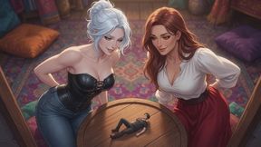 Giantess Stories #5: Icy Whispers of a Shrinking Secret