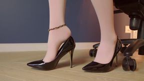 Mysterious Stella - Moment When You Become Her Fan - White Dance Pantyhose - Polish And English Language