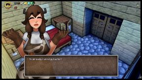 HornyCraft [minecraft Parody Hentai game PornPlay ]Ep.5 the cowgirl wants to touch my morning boner