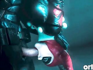 Harley Quinn & Batman Porn CG Animation