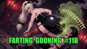Farting Gooning #11B: Goddess Gaslight Goon Trance (Animated)