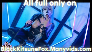 Makeups Teaster Compilation: Loona Wolf, Mangle Furry, Clown, Demon &amp; Vaporeon. Black Kitsune Fox