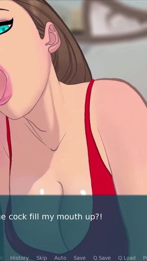 SexNote 0.21.0d (by Jamliz) - Sexy streamer first time anal on cam   Clip 1