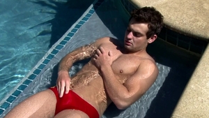 Next Door Male: A Tantalizing Tease by the Pool