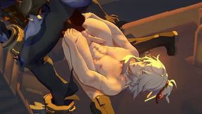 Mob x Jingyuan - Honkai Starlet Ride R34 Yaoi