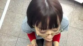 Japanese Babe's INTENSE POV XXX Geeky Foot Fetish Fun