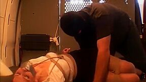 Sasha Fae Bound And Gagged In A Van