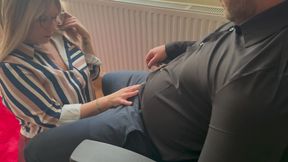 Hot Secretary Sucking Bosss Big Cock, Just an Average Day at the Office