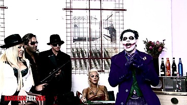 The JOKER Fucking Two Hot Naughty Strangers