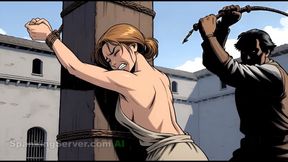 Bare back whipping, AISScom 015