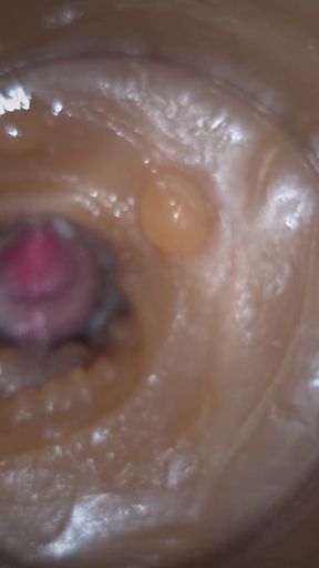 Breastfeeding Breathless with Cream Pumping Deep