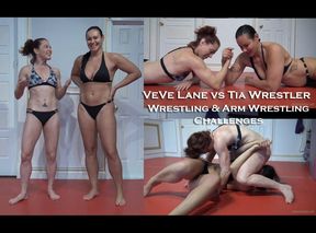 VeVe vs Tia: Wrestling and Arm Wrestling Challenge (Nov 2024)