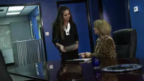 Sultry Lesbians Isabella Sky and Mia Presley get each other off