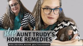 step-Aunt Trudys Home Remedy: Spanking and Handjob taboo roleplay clip from MiLF BBW OctoGoddess 720p Version